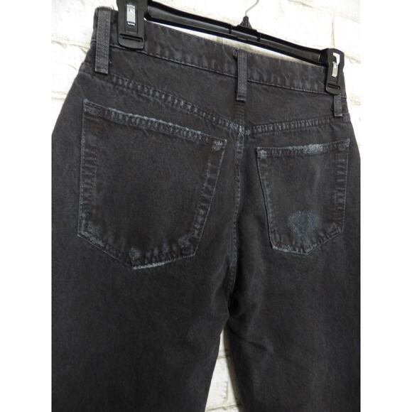 $395 Women's Levi's Redone 90s High Rise Ankle Crop Distressed Jeans 26 NEW - Picture 7 of 10